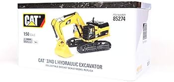 Amazon | 1/50 完成品 374D L Hydraulic Excavator ダイキャスト